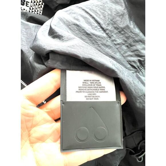 Moose Knuckles Steroes Anorak wind break jacket black - Picture 8 of 10